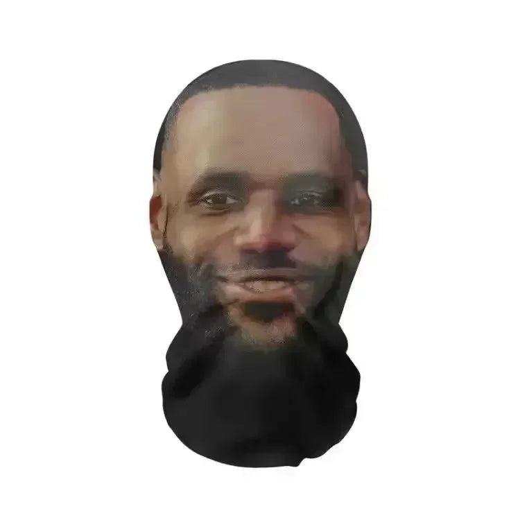 Cosplay Mask | 3D Printed Realistic Face | Stretch Mesh | One Size
