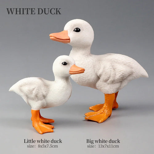 Realistic Farm Animal Set - Duck, Goose, Swan, Hen, Chicken, Dog, Cow Simulation Kit ToylandEU.com Toyland EU