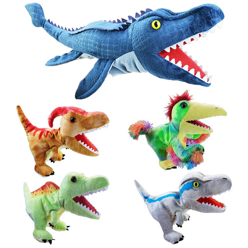 Dinosaur Hand Puppet Plush for Kids and Performances