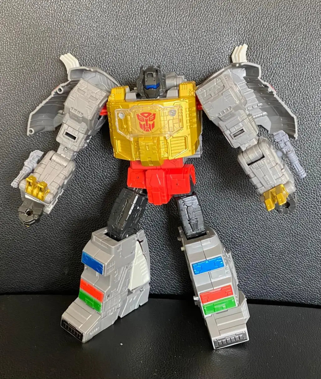 Transparent Upgrade Kit for SS86 Grimlock adaptable with Neck, Chest, Arm, and Head Stickers - ToylandEU