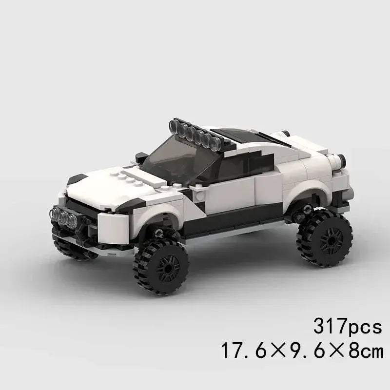 MOC LEGO Compatible Race Car Building Blocks Set For Kids - ToylandEU