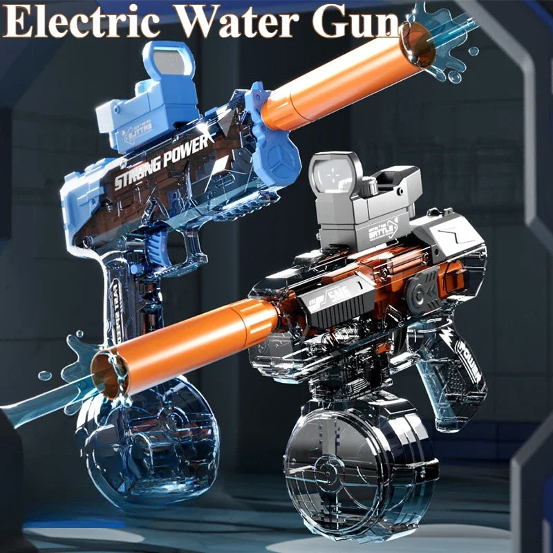 Water Gun | Automatic Rapid Fire | High Pressure Rechargeable | 14 And Up