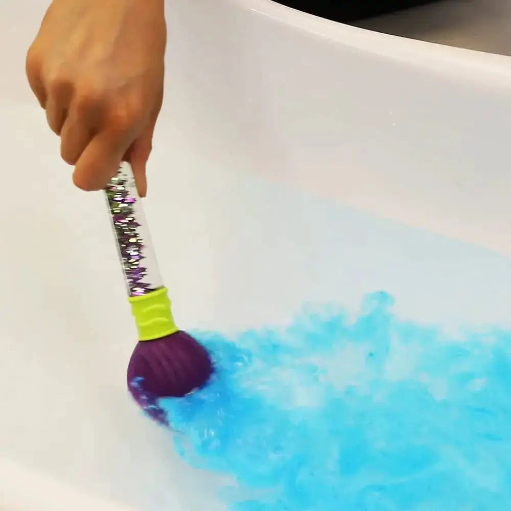 Magic Brush Bath Bombs Set - 4 Color-Changing Fizzers for Kids, Creative Bath Toy, Moisturizing & Fruity Scented, Fun Gift for Boys & Girls - ToylandEU
