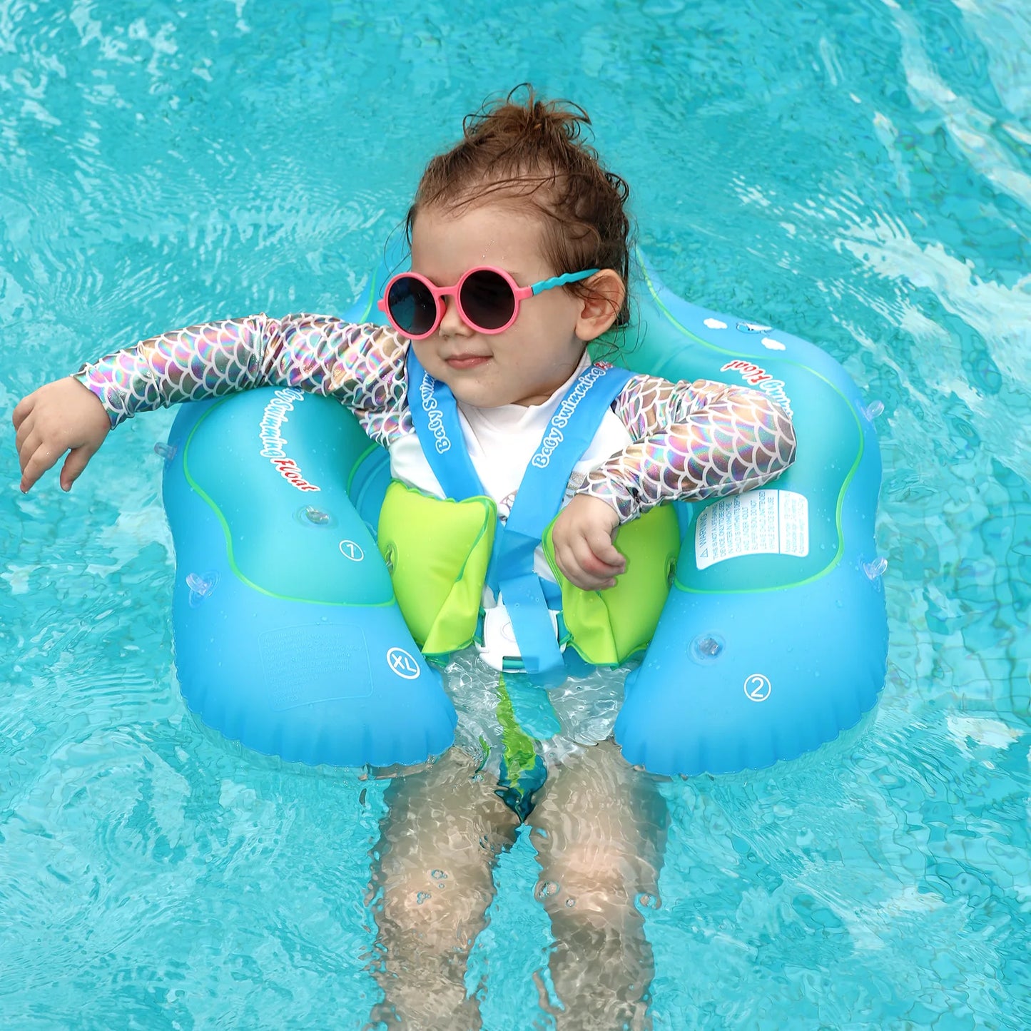 Swimbobo Inflatable Baby Pool Float - Safe Fun for Ages 0-6!