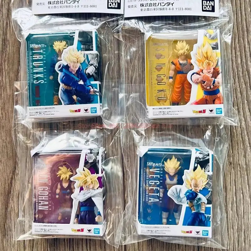 Dragon Ball Mini Figure Set | 5cm Height | Goku Vegeta Trunks | Gashapon Toy