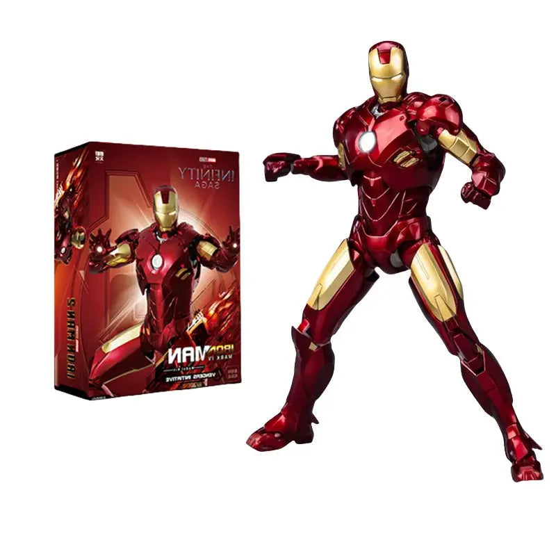 Fondjoy Iron Man Tony Stark MK1 MK2 MK3 MK4 MK5 MK6 MK7 Action Figure Toys Model Collect Garage Kit Children Birthday Gifts - ToylandEU