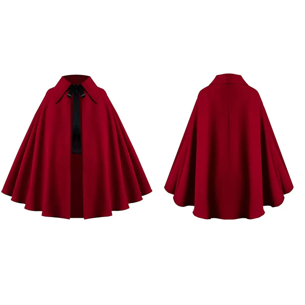 Authentic Medieval Cloak Cosplay Cape Costume For Women - ToylandEU