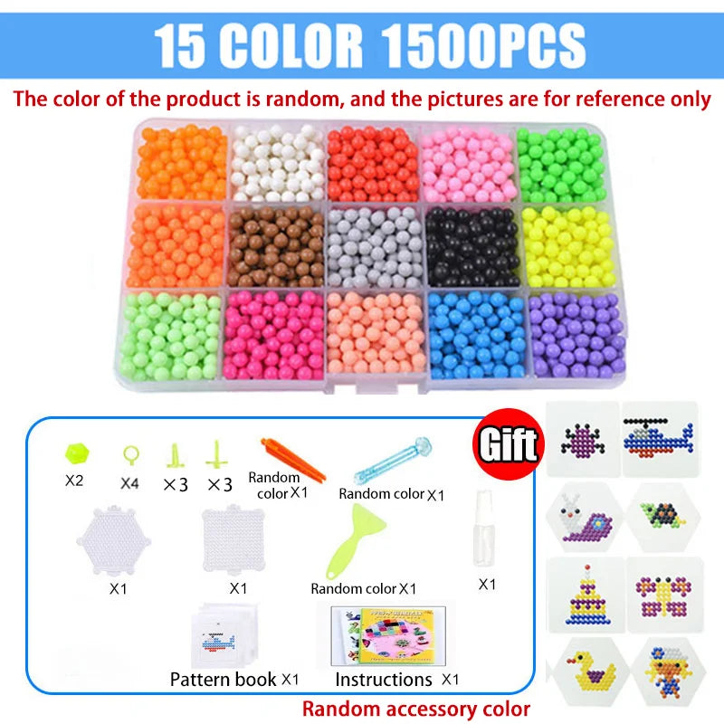 Water Beads Toy Set | DIY Craft Kit for Kids | Educational Puzzle Toys | 14+