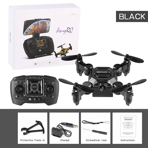 2022 New Mini Drone 4K 1080P HD Camera WiFi Fpv Air Pressure Altitude Toyland EU