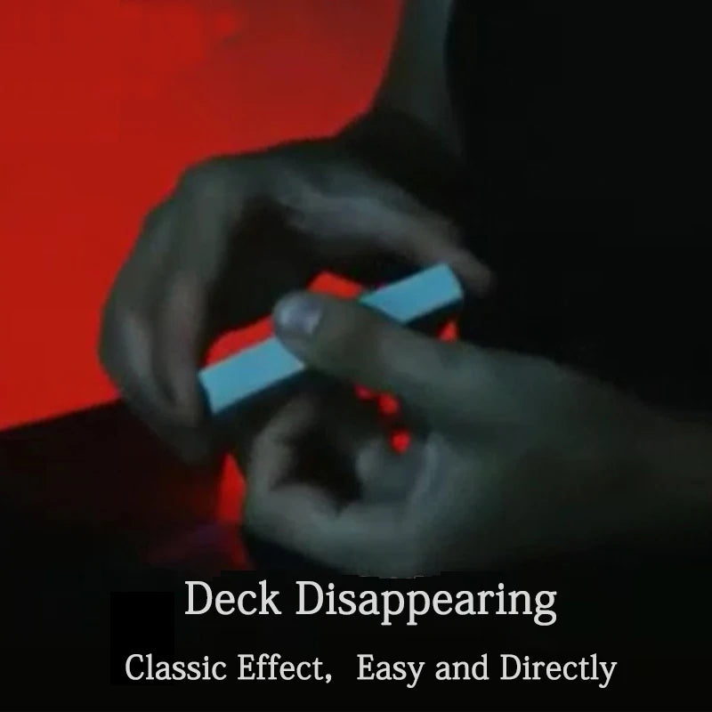 Magic Trick Deck | Gimmick Cards | Disappearing Trick | One Size