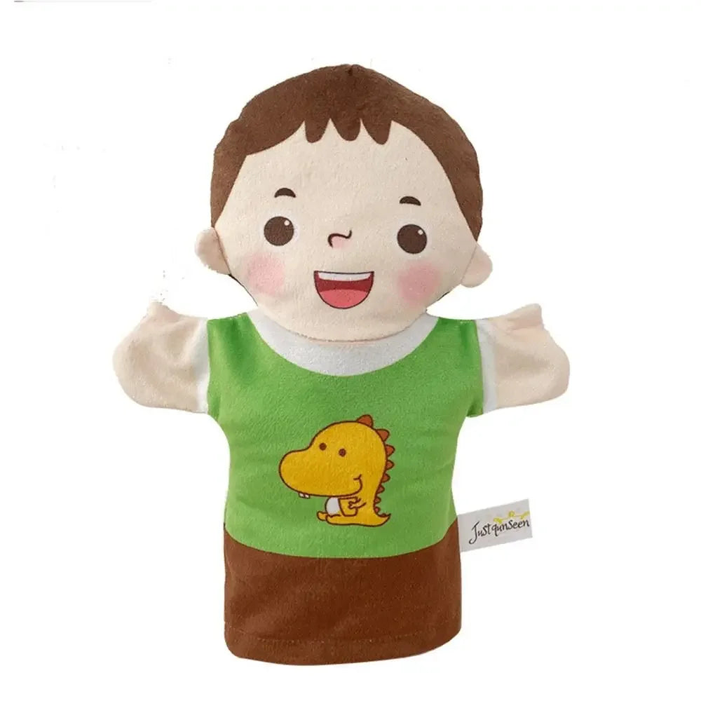 Family Hand Puppets | Plush Material | Secure Inner Glove | Kids Story Set