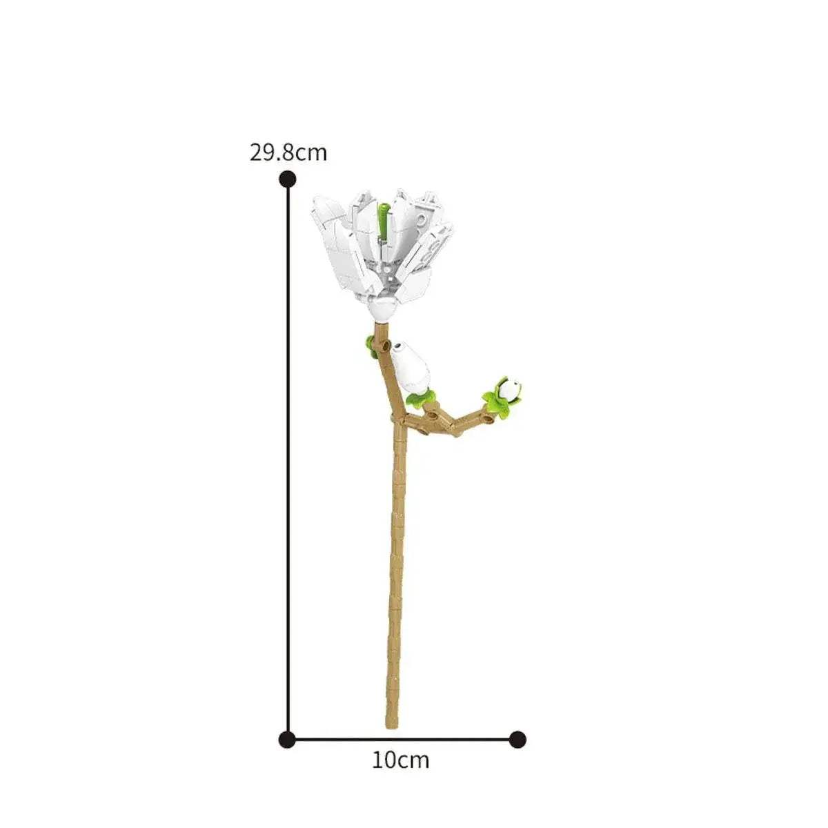 Eternal Block Flower Assembly Bouquet Desktop Decoration Toy - ToylandEU