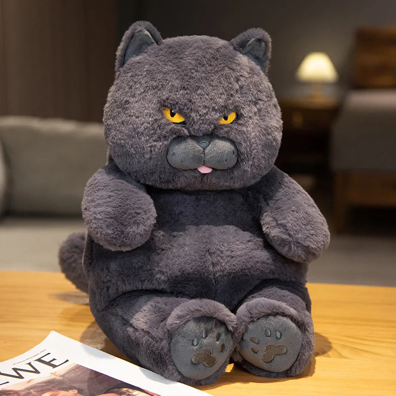 Realistic Black Cat Plush Stuffed Animal Toy for Boys - Offered in Various Sizes - ToylandEU