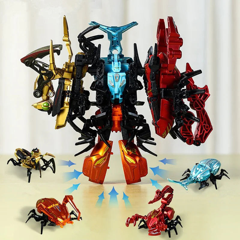 Funny Insect Adaptable Robot Model Set Toy With Multiple Joints adaptable - ToylandEU