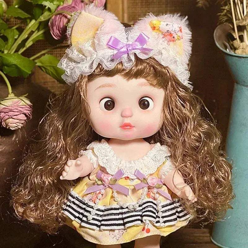 Reborn Baby Doll 25cm Cute Big Head Gift For Girls - ToylandEU