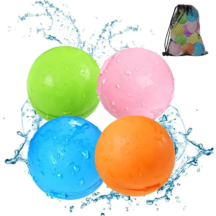 Reusable Water Bomb balloons, Summer Toy Water Toy for Boys and Girls, Pool Beach Toys for Kids ages 3-12, Outdoor Activities Wa - ToylandEU
