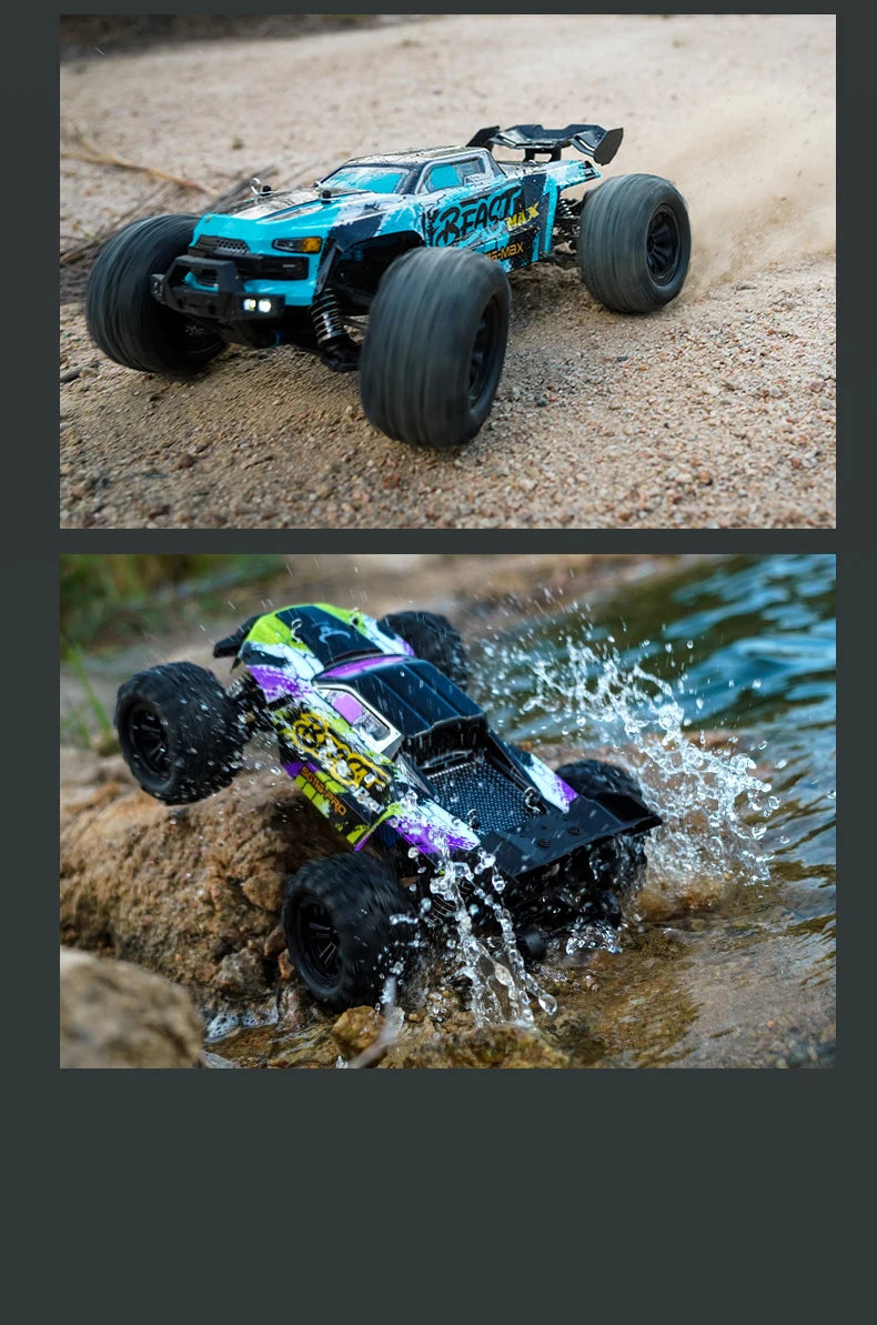 RC SG116 MAX 1:16 High-Speed 4WD RC Drift Racing Monster Truck - 70KM/H Off-Road Remote Control Car for Kids