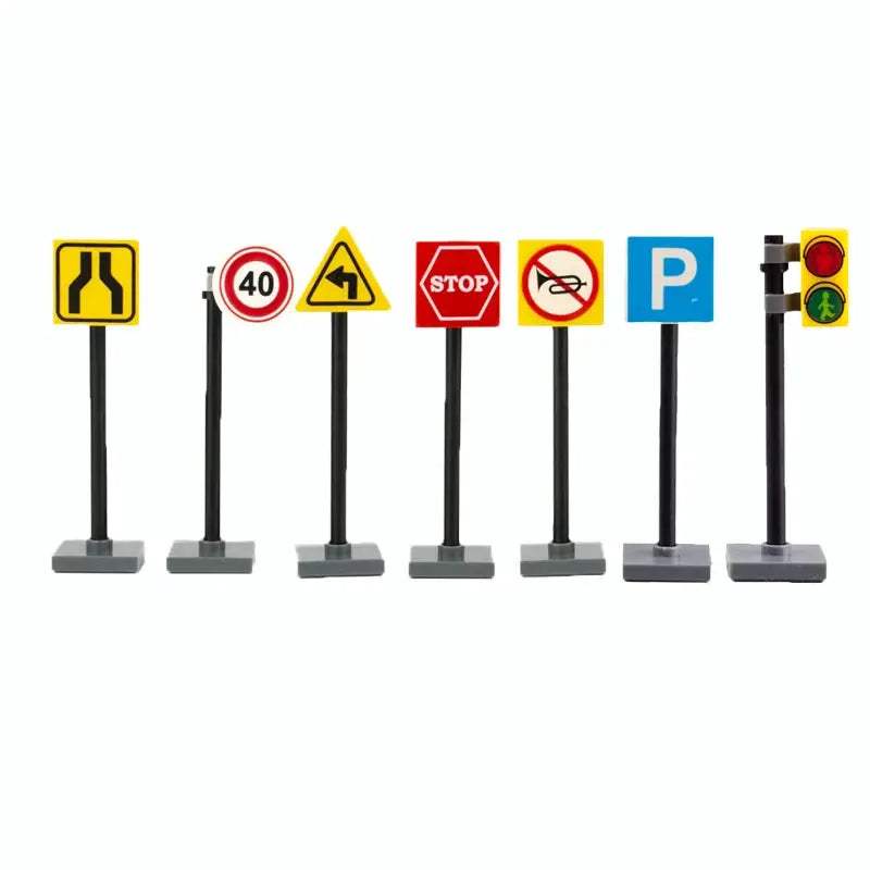 MOC City Series Scene Building Blocks Flower Shop Garden white poplar Men's restroom DIY Kids Toys Park Bench Street Lamp Toys - ToylandEU