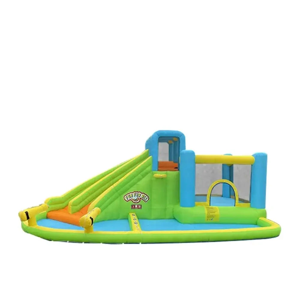 Multi-functional Durable Double Slide Funny Kid Toy Inflatable Bounce House Inflatable Bouncy Jumping Trampoline Combo Castle - ToylandEU