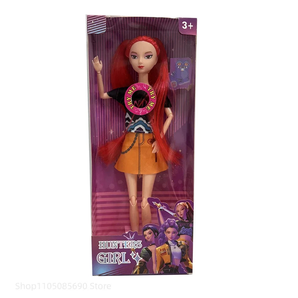 Kpop Anime Figure Action Set Rumi Mira Zoey Collectible - ToylandEU