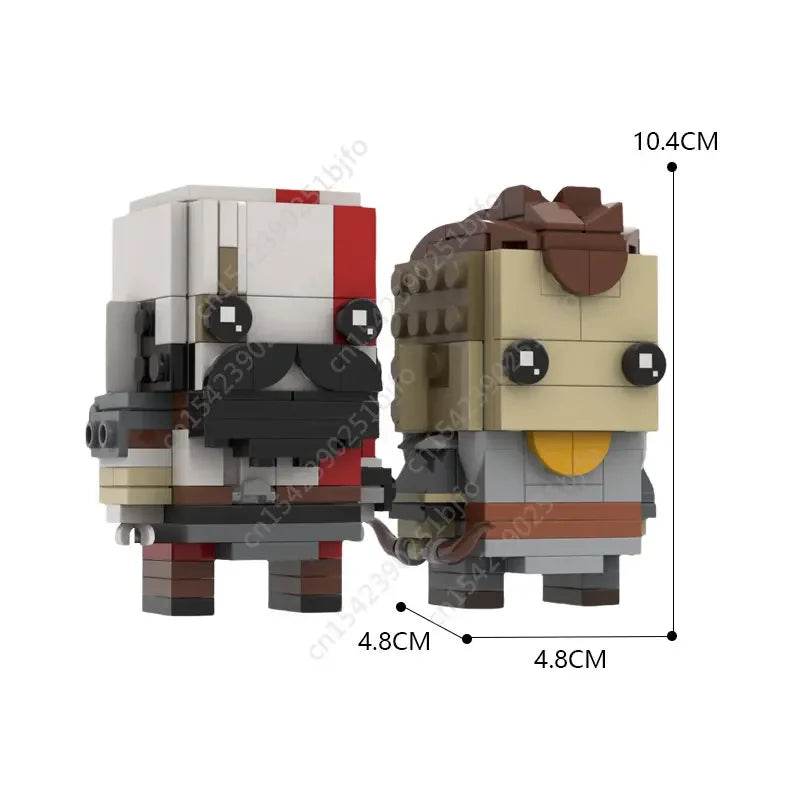 Moc Game Movie Series Brickheadz Action Figure Building Blocks Building Bricks MOC - ToylandEU
