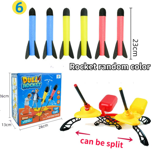 Kid Air Rocket Foot Launcher Toy - Educational Outdoor Game for Children AliExpress Toyland EU