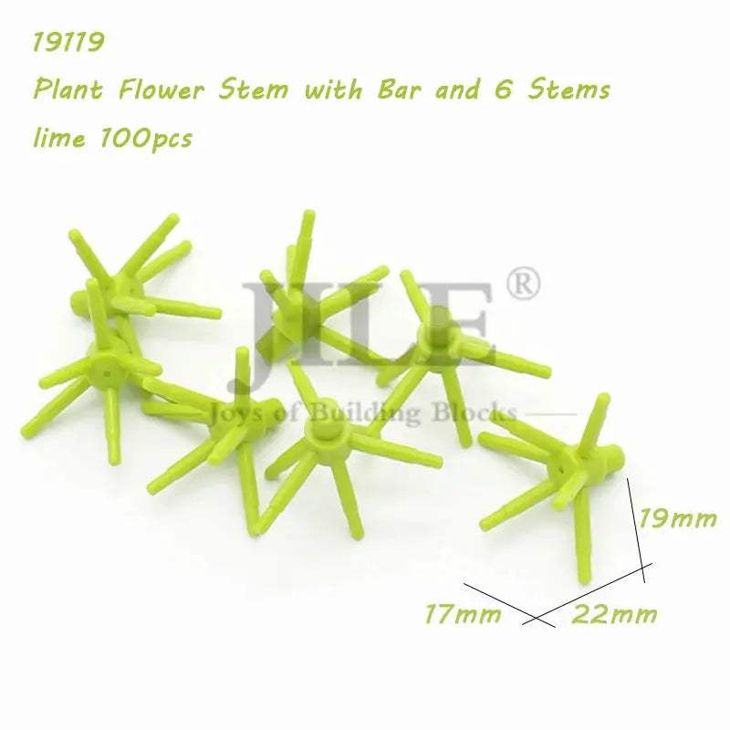 MOC Sakura Flower Stem Tree Building Blocks Set DIY Cherry Blossom Bricks Treehouse Model Decoration Toys 24866 19119 2417 2423 - ToylandEU