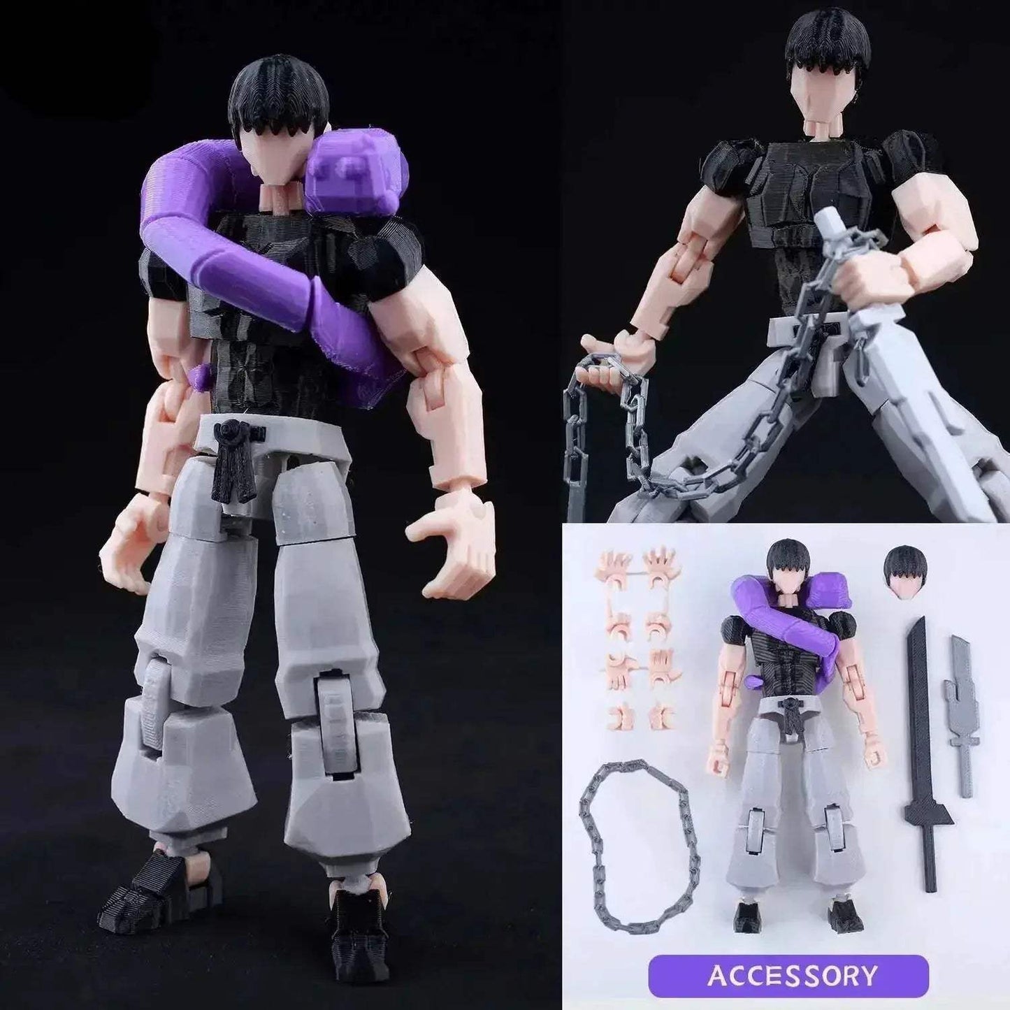 Jujutsu Kaisen 3D Printed Anime Figurine, Gojo Satoru Toji Yuji Sukuna Mahoraga Yuta - CLOUDANIMESTUDIO