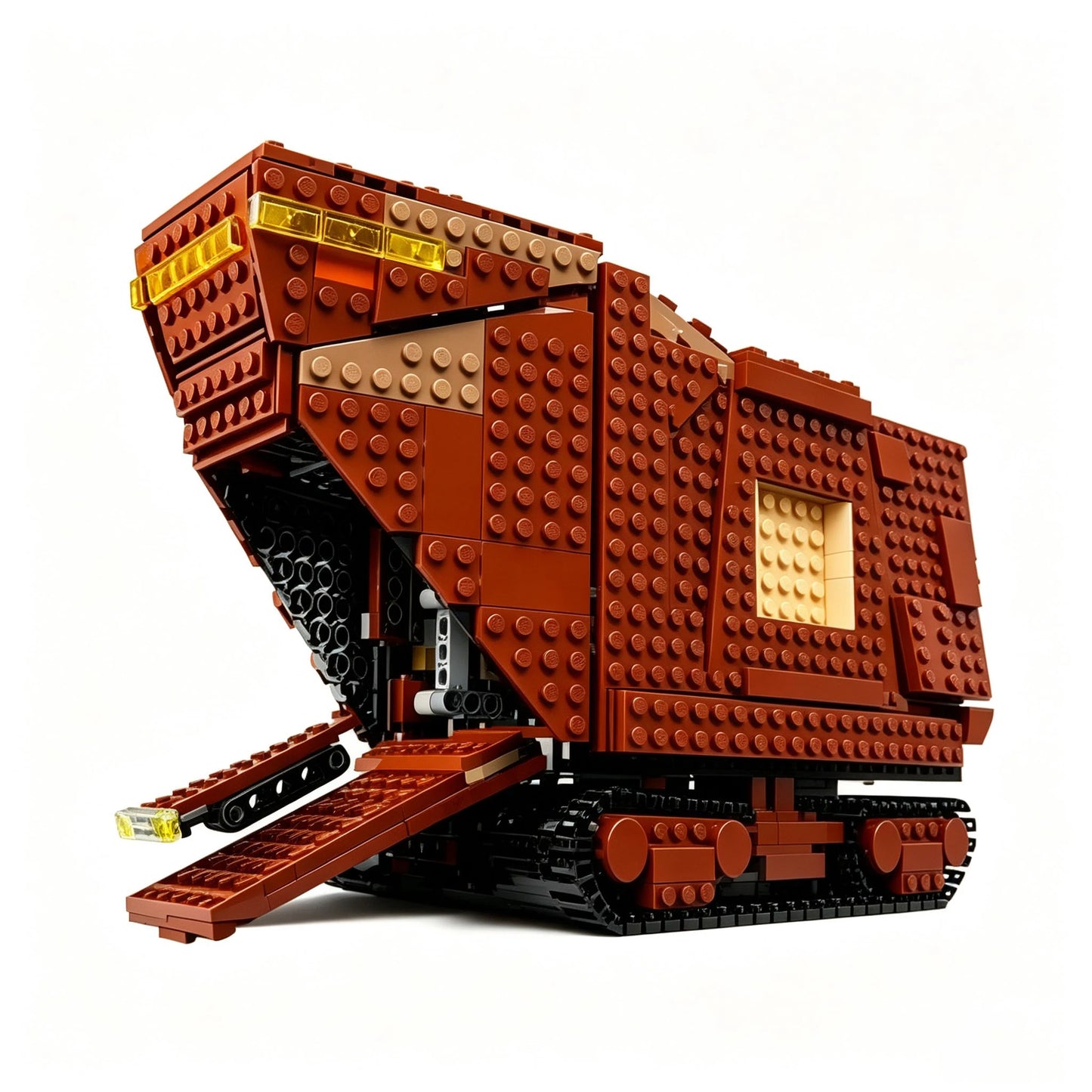 Tracked Brick Vehicle | Manual Build Kit | Toylandeu™