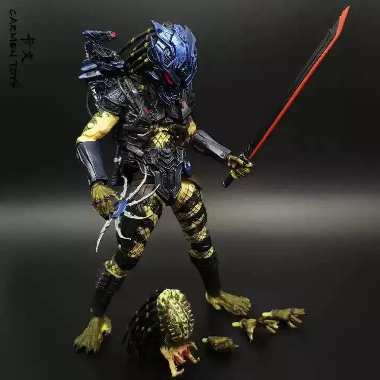 Predator Action Figure Heavy Lost Model Avp Alien Dog Elder Lone Wolf Action Figure - ToylandEU