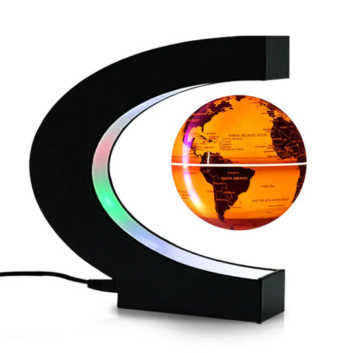 3 Inch Magnetic Levitation Globe with C Shaped Night Light ToylandEU.com Toyland EU