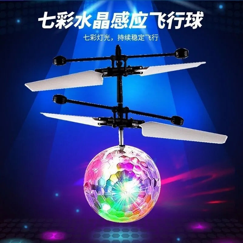 Colorful RC Flying Ball Luminous Kid's Flight Balls Infrared Induction - ToylandEU