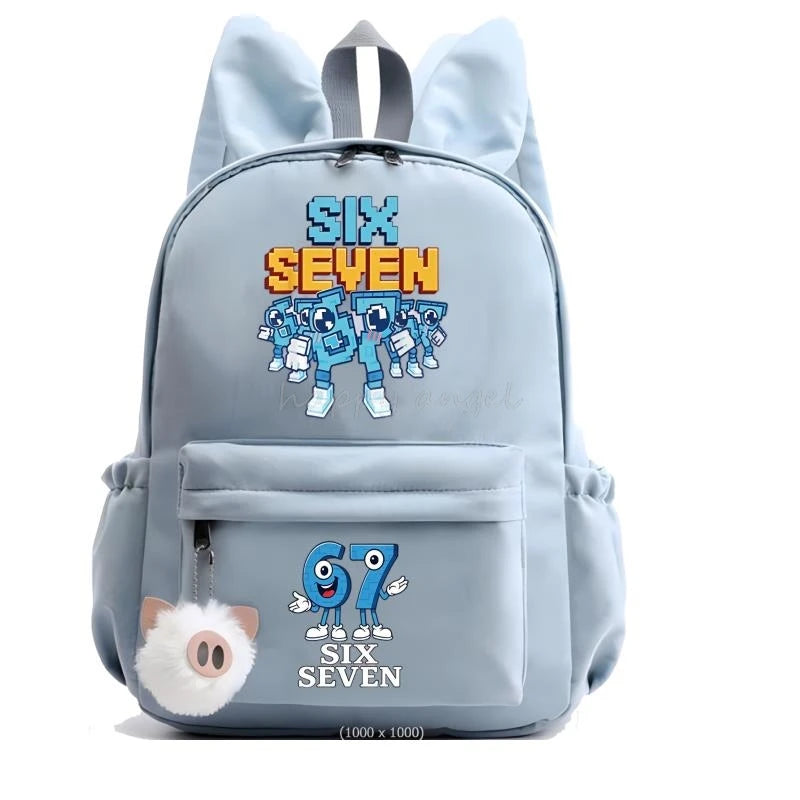 Kid Rabbit Backpack | 20-35L Capacity | Padded Mesh Straps | Student Unisex