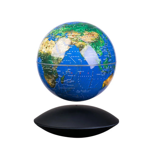 Levitating 6-inch Illuminated Magnetic Globe Rotation Display ToylandEU.com Toyland EU