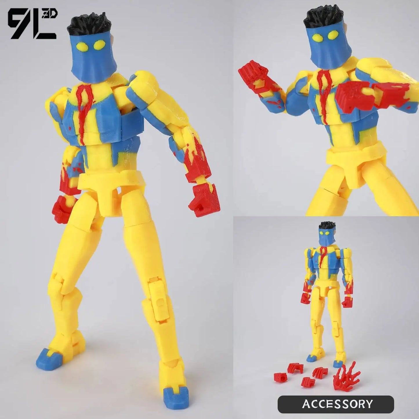 Invincible Mark Grayson Action Figure Collectible Toy