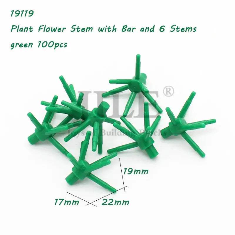 MOC Sakura Flower Stem Tree Building Blocks Set DIY Cherry Blossom Bricks Treehouse Model Decoration Toys 24866 19119 2417 2423 - ToylandEU