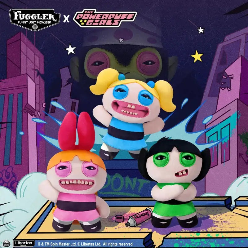 Original Fuggler Funny Ugly Teeth Monster Plush Toy Fugg Old Fogies Alley Cats Care Bears Powerpuff Girls Stuffed Plushies Dolls - ToylandEU