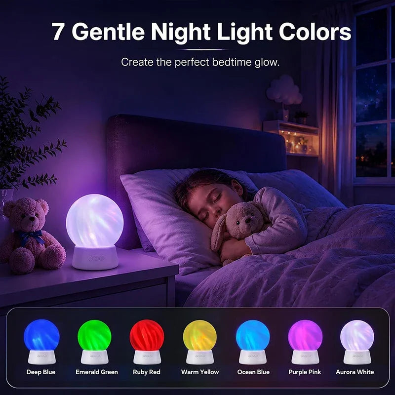 Galaxy Light Projector | 7 Light Patterns | Battery Included | Bedroom Gift