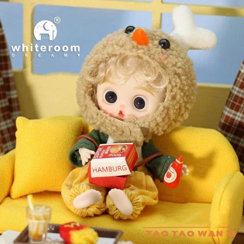 Ob11 Bjd Doll Boy Pig Face Piggy Ball-jointed Mini Doll Gift - ToylandEU