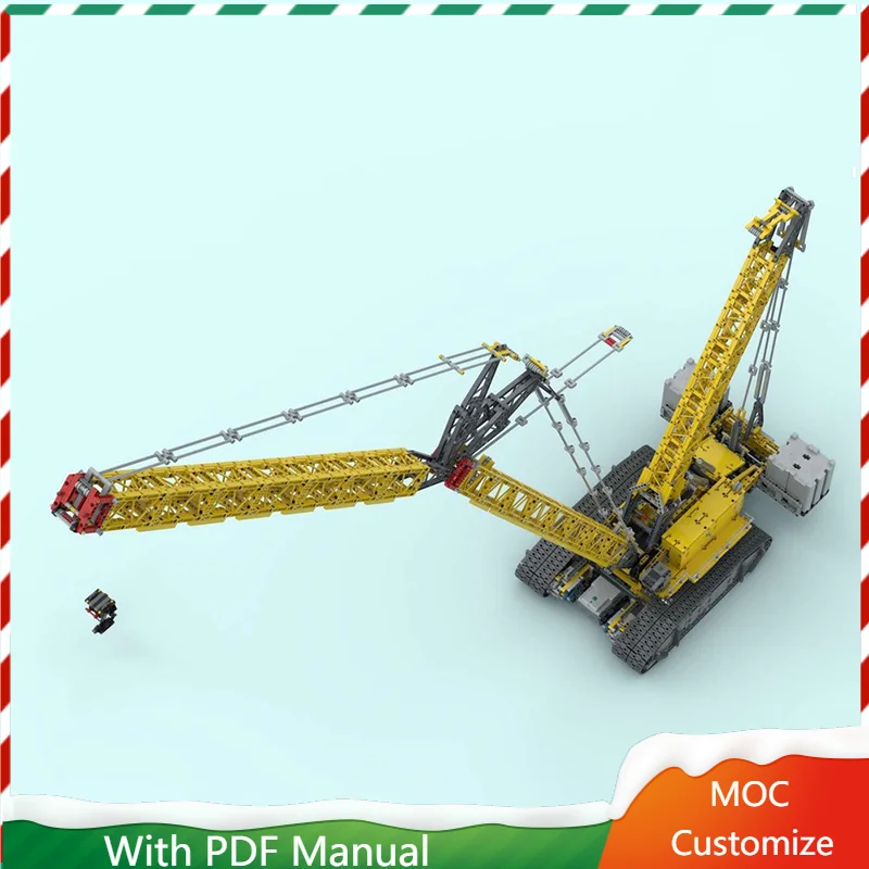 Crawler Crane Building Blocks Set For Creative Learning