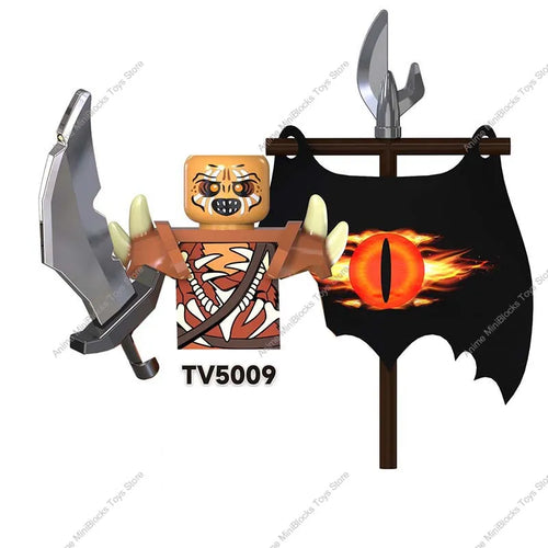 TV6403 Lord Rings Movies Bricks Dolls Goblin Ringwraith Sauron Frodo ToylandEU.com Toyland EU