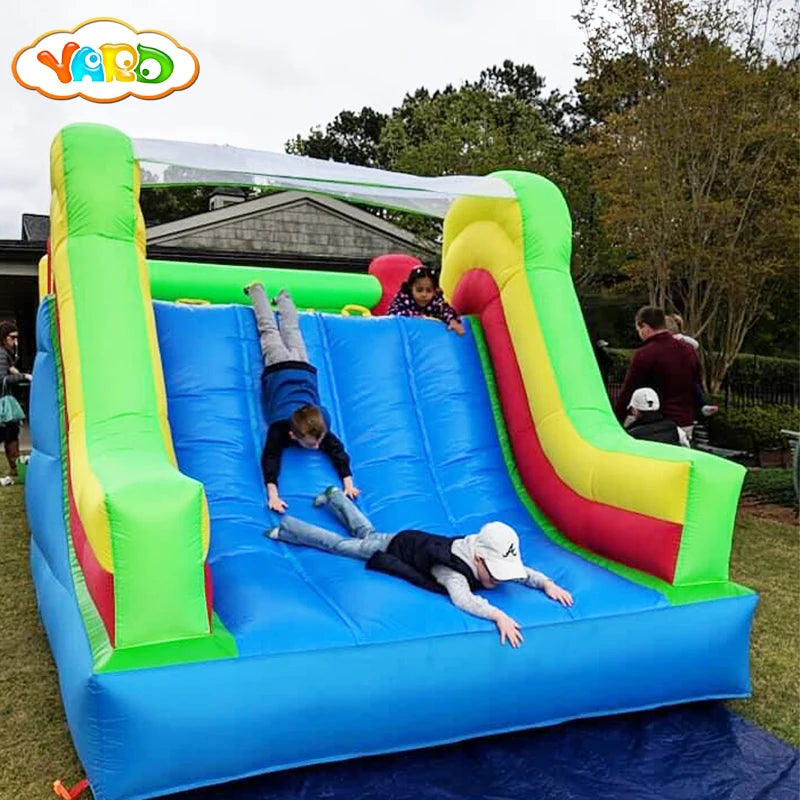 Ultimate Kids Inflatable Bounce House with Slide - Fun Backyard Adventure!