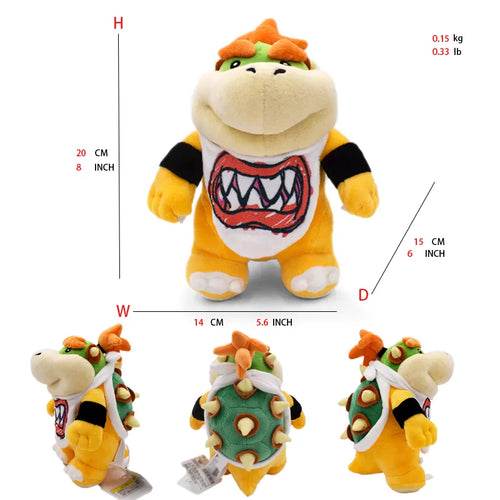 41 Adorable Mario Plush Toys - Princess Peach, Toadette & Bowser JR - ToylandEU