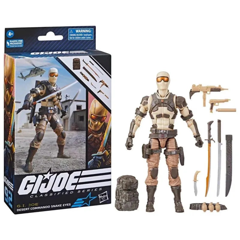 Action Figure | GI Joe Classified Series | Snake Eyes | 6 Inch