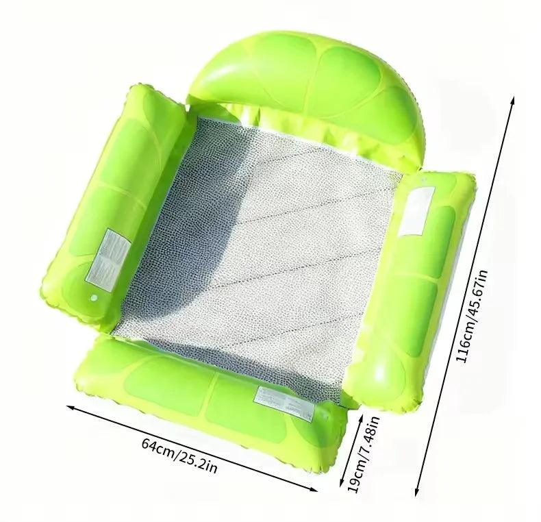 Water Hammock Recliner | One Size | Inflatable | Pool Float Chair