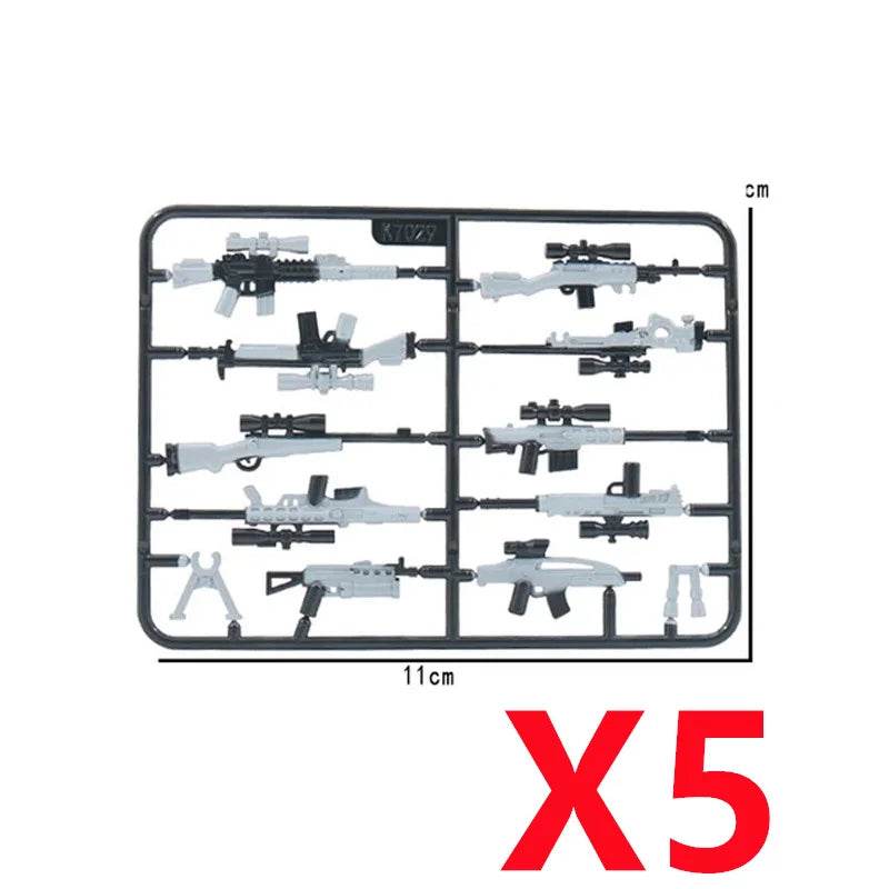 Premium Building Blocks Set Camouflage Military Equipment With Roadblock And Aircraft Parts For Kids - ToylandEU