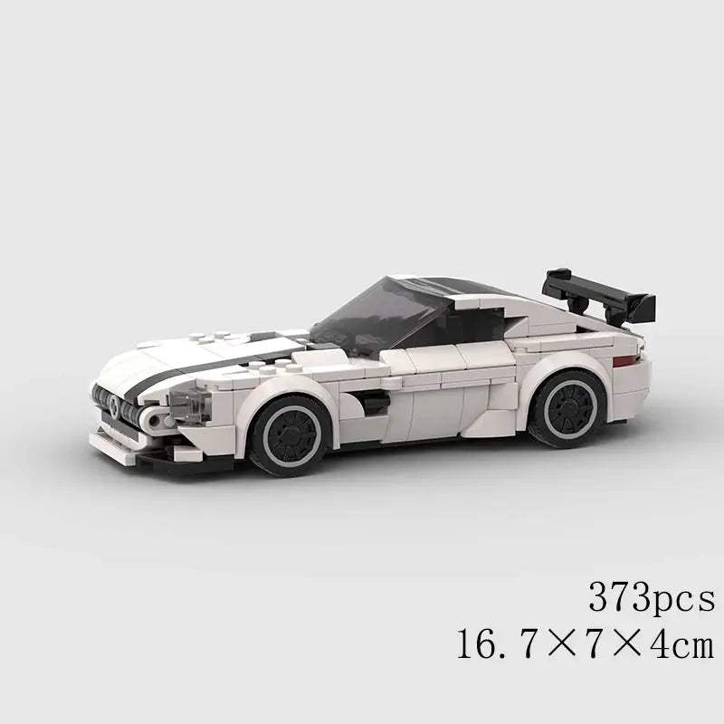 Classical Car Speed MOC SUV Racing Police Model Building Bricks Roadster Vehicle City Super Race Blocks Technical Christmas gift - ToylandEU