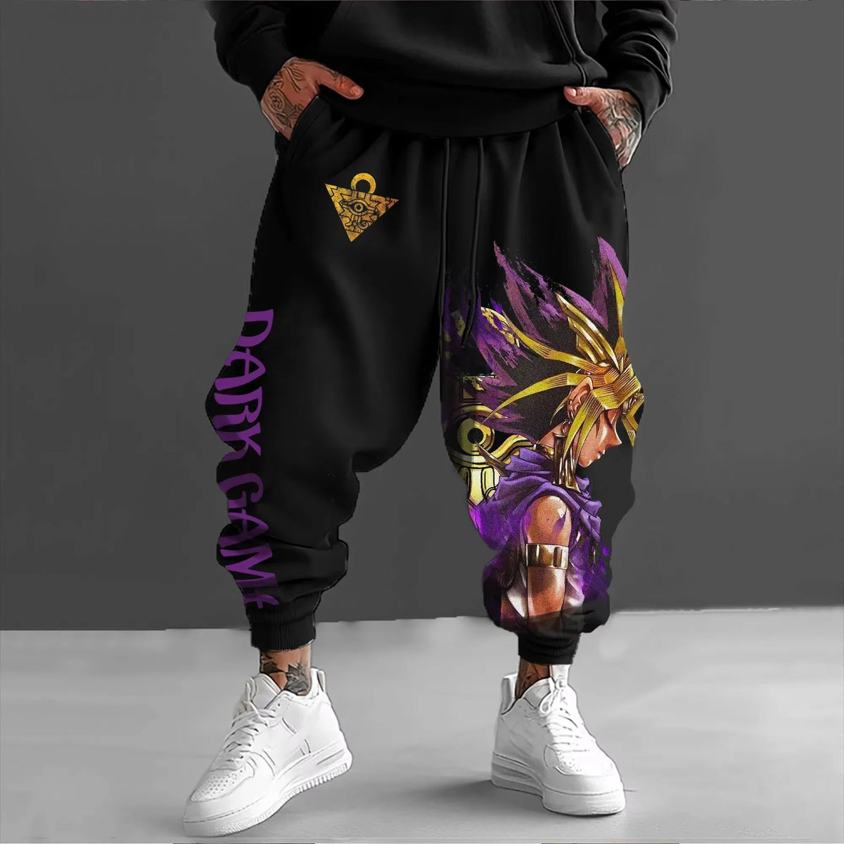 Anime Sweatpants | Unisex Loose Fit | All Over Print | Casual Streetwear