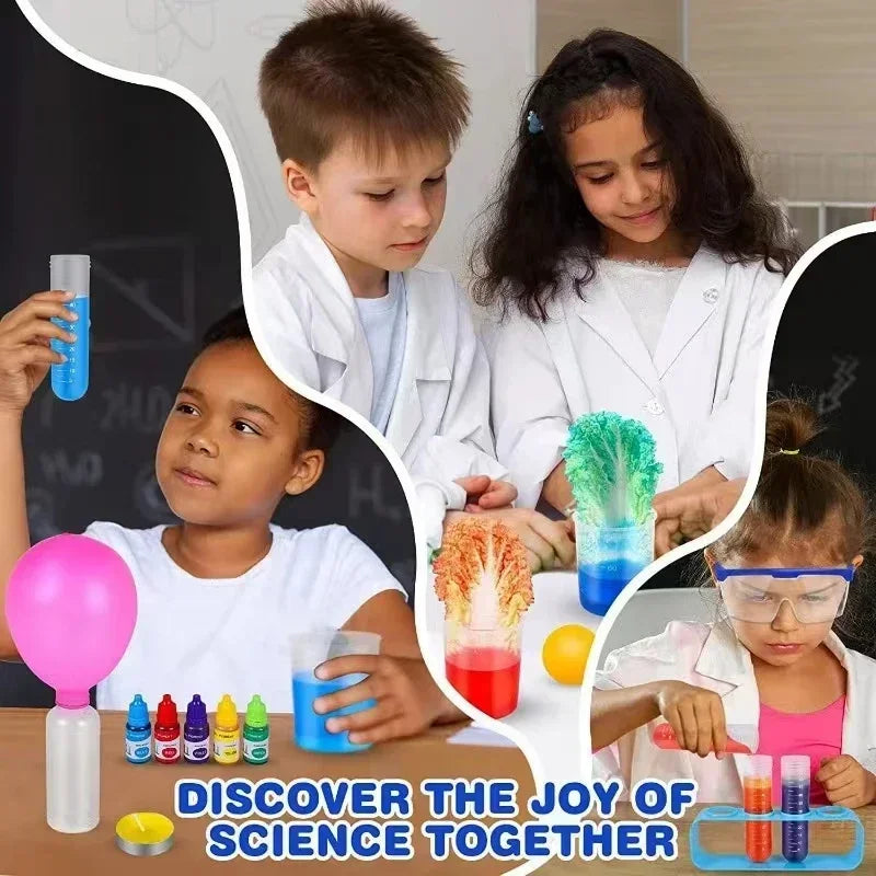 Kids Science Lab Kit Montessori Chemistry Experiments Educational Hands On