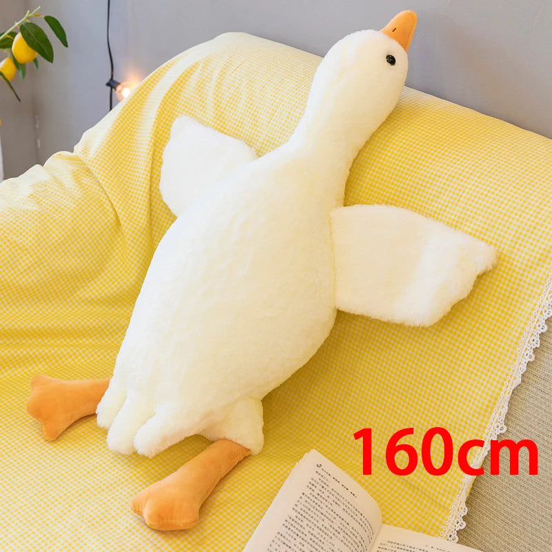 Giant Goose Plush Pillow | Height 151-199 cm | PP Cotton | 90/130/160/190 cm